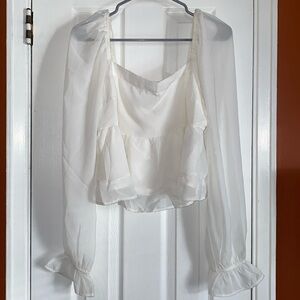 Abercrombie & Fitch Peasant Blouse